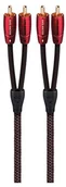 Kable - Audioquest AudioQuest  kabel stereo Golden Gate z wtyczkami 4 RCA-, 0,6 m GOLDG0.6R - miniaturka - grafika 1