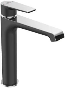 Laveo Largo bateria umywalkowa stojąca nablatowa chrom/czarny BAH 72ND produkcji - Baterie umywalkowe - miniaturka - grafika 2