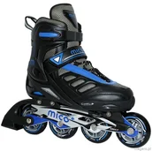 Rolki - Mico Łyżworolki Ghost Sky Blue czarno-niebieskie PW-125C 293C PW-125C 293C - miniaturka - grafika 1