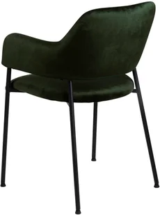 Actona Krzesło Lima z podłokietnikami zielone - Krzesła - miniaturka - grafika 2