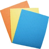 Ściereczki, gąbki, czyściki - OFFICE PRODUCTS Ścierka gąbczasta OFFICE PRODUCTS, celuloza, 18x16cm, 3szt., mix kolorów 22035519-99 - miniaturka - grafika 1