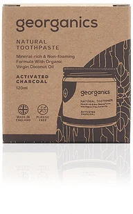 GEORGANICS Pasta do zębów, WĘGIEL AKTYWNY, naturalna, mineralna, 60ml, Georganics 69823-uniw - Szczoteczki do zębów dla dzieci - miniaturka - grafika 5