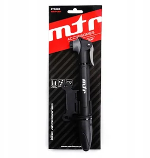 Mini pompka rowerowa plastikowa lekka kompaktowa - Pompki rowerowe - miniaturka - grafika 3