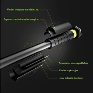 HMS Drążek rozporowy HMS DD201 - Poręcze i drążki do podciągania - miniaturka - grafika 9