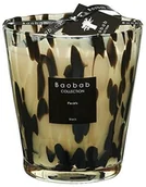 Świece - Baobab Świeca  max16pb Pearls black, wosku świecowego, 16 x 10 x 16 cm MAX16PB - miniaturka - grafika 1