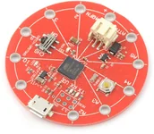 Podzespoły elektroniczne - Arduino OpenPlatform LilyPad USB - mikrokontroler ATmega32U4 OST-14280 - miniaturka - grafika 1