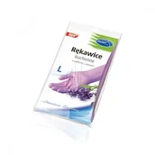 Inne artykuły do sprzątania - Stella Rękawice gumowe kuchenne L Stella - miniaturka - grafika 1