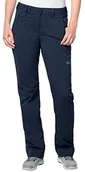 Spodnie narciarskie - Jack Wolfskin Activate Light Pants Women odporne na działanie wody elastyczna oddychająca wiatroszczelna Outdoor Spodnie dla pań Softshell-spodni, niebieski, 34 1503842-1910034 - miniaturka - grafika 1