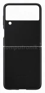 Samsung Etui Leather Cover do Galaxy Z Flip 3 Zielony EF-VF711LGEGWW - Etui i futerały do telefonów - miniaturka - grafika 3