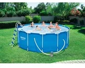 Baseny ogrodowe - Bestway Basen ogrodowy stelażowy 366 x 122 cm 6w1 56420 - miniaturka - grafika 1