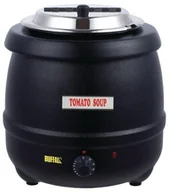 Piece, kotły  i płyty grzejne gastronomiczne - Buffalo Kociołek do zupy czarny | 10L L715 - miniaturka - grafika 1