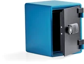 Sejfy i kasy pancerne - G21 AJ Produkty ognioodporny ADORE, 520x410x445 mm, niebieski - miniaturka - grafika 1