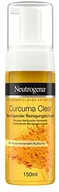 Żele do mycia twarzy - Neutrogena Curcuma Clear uspokajająca pianka do oczyszczania twarzy, żel do mycia twarzy, zanieczyszczona i wrażliwa skóra, 150 ml - miniaturka - grafika 1