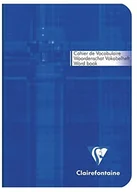 Notesy i bloczki - Clairefontaine Metric vokabel zeszyt, 10,5 x 14,8 cm, 64 stron, linie, różne kolory 3647C - miniaturka - grafika 1