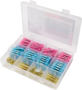 YATO ZESTAW 200 SZTUK ZACISKANYCH KOSZULEK TERMOKURCZLIWYCH 0,5-6MM2 - Akcesoria do lutowania - miniaturka - grafika 2