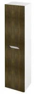 Szafki łazienkowe - Sapho MEDIENA szafka wysoka 35x140x30cm, 2x drzwi, lewo/prawo, kolor biały matowy/dąb MD351 - miniaturka - grafika 1