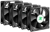 Wentylatory komputerowe - Inter-Tech Inter-Tech IPC Fan Set  80x80x25mm | 8888729 - Chłodzenie do obudowy - 80 mm - 88887290 - miniaturka - grafika 1