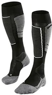 Skarpety termoaktywne - FALKE damskie skarpety narciarskie SK 4, czarny, 39-40 16551-3010-39-40 - miniaturka - grafika 1