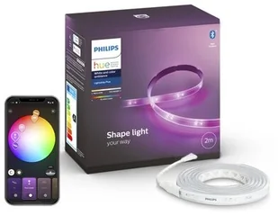Philips Philips Hue White and Color Ambiance Taśma LED 2 metry - Systemy inteligentnych domów Philips Philips Hue White and Color Ambiance Taśma LED 2 metry - Systemy inteligentnych domów - miniaturka - grafika 2