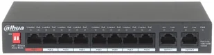 DAHUA SWITCH PRZEMYSŁOWY POE PFS3010-8GT-96-V2 8-PORTOWY PFS3010-8GT-96-V2 - Switche - miniaturka - grafika 3