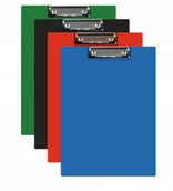 Deski z klipsem - Q-CONNECT PODKŁADKA Z KLIPEM TECZKA A5 PVC MIX KOLOROW zakupy dla domu i biura KF16596 - miniaturka - grafika 1