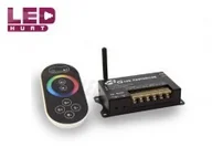 Akcesoria do oświetlenia - LED Line Kontroler LED LEDline RGB 2.4G 12V 24A + pilot dotykowy LedLine 243141 - miniaturka - grafika 1