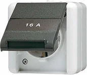 Gniazdka elektryczne - Jung JUNG 820 NAW gniazdko 820NAW - miniaturka - grafika 1