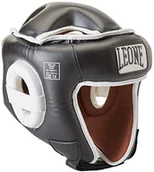 Pozostałe akcesoria do sportów walki - Leone 1947 Combat ochronne głowy, czarna, L CS410 - miniaturka - grafika 1