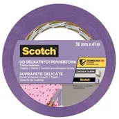 Folie i taśmy malarskie - SCOTCH Taśma malarska DELIKATNE POWIERZCHNIE 36 mm x 41 m SCOTCH - miniaturka - grafika 1