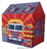 Namioty i tipi dla dzieci - Iplay NAMIOT NAMIOCIK DOMEK PLAC ZABAW DLA DZIECI STRAŻ - miniaturka - grafika 1