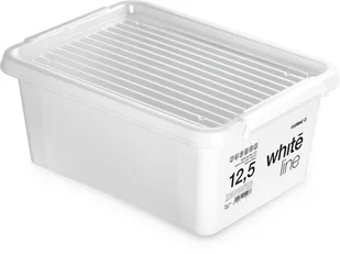 Orplast Pojemnik Z Pokrywą White Line 12,5l 1522 AUR000368 - Pojemniki kuchenne - miniaturka - grafika 3