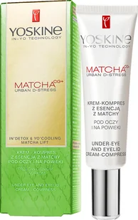 Yoskine Matcha Urban D-Stress krem pod oczy 15 ml - Kosmetyki pod oczy - miniaturka - grafika 2