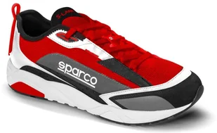 Sparco Buty sportowe S-LANE czarno-czerwone 00129238NRRS - Buty sportowe męskie - miniaturka - grafika 3