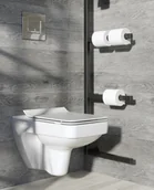 Miski WC - Opoczno Splendour 54,5x35x37,5 CleanOn biała K40-003 - miniaturka - grafika 1