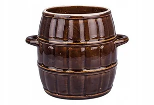 RĘKODZIEŁO Beczka, garnek z kamionki 3.2 L Rękodzieło Perfect Home 5906651046341 - Rękodzieło - miniaturka - grafika 2