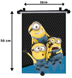 Kaufmann Roletka przeciwsłoneczna Minionki MNSAA110 - Akcesoria do fotelików - miniaturka - grafika 2