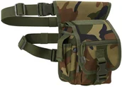 Odzież taktyczna i umundurowanie - Brandit Torba Udowa Side Kick Bag Woodland 8042.10 - miniaturka - grafika 1