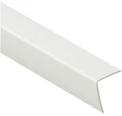 Inne materiały budowlane - Cezar Kątownik  20 x 25 x 2 mm 1 m PCV biały - miniaturka - grafika 1