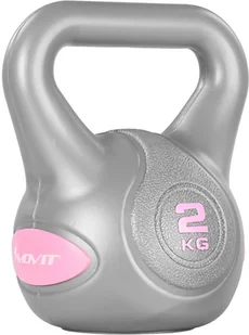 Movit SREBRNA HANTLA KOMPOZYTOWA KULA KETTLEBELL KETLA 2KG 20040543 - Kettlebell - miniaturka - grafika 3