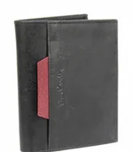 Portfele - Pierre Cardin Portfel Męski Skórzany Skóra Licowa Duży Pionowy Z Zapięciem MATOWY VO02 326 A - miniaturka - grafika 1