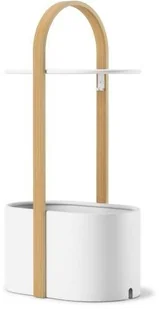 Umbra Stolik z rączką Bellwood biały/ naturalny - Ławy i stoliki kawowe - miniaturka - grafika 7