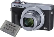 Aparaty Cyfrowe - Canon PowerShot G7 X Mark III Battery Kit srebrny (3638C014) - miniaturka - grafika 1
