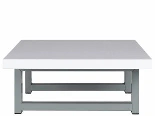 vidaXL Dwuczęściowy zestaw mebli do łazienki, ceramiczny, biały vidaXL - Meble łazienkowe - miniaturka - grafika 5