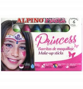 Alpino Zestaw do makijażu Księżniczki - Przybory szkolne - miniaturka - grafika 2