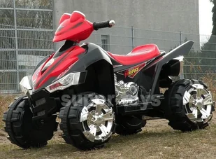 Import SUPER-TOYS NAJNOWSZY OLBRZYMI QUAD HERO STRONG 2/ ch-9917 CH-9917-CZARNY - Pojazdy elektryczne dla dzieci - miniaturka - grafika 4