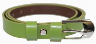 Complex (PL) Pasek Damski Skórzany Gładki (PL) 20 mm ZIELONY Wąski - Paski - miniaturka - grafika 4