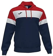 Bluzy sportowe męskie - Joma Joma Bluza męska Crew Iv niebieski granatowy / czerwony 4XS 101544.336 - miniaturka - grafika 1
