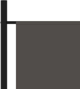 vidaXL Parawan 3-panelowy, antracytowy, 260 x 180 cm vidaXL - Parawany - miniaturka - grafika 4