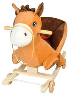 Zabawki na biegunach - MAXY C.O. MAXY C.O. Bujak na kółkach - konik brązowy 5902802903181 - miniaturka - grafika 1