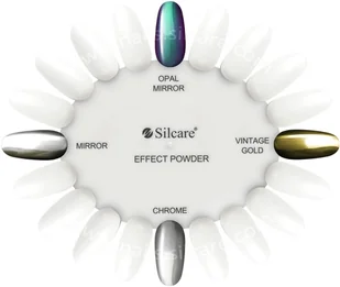 SILCARE NOWOŚĆ Pyłek Opal Mirror Effect Powder 1g 7723-uniw - Ozdoby do paznokci - miniaturka - grafika 2